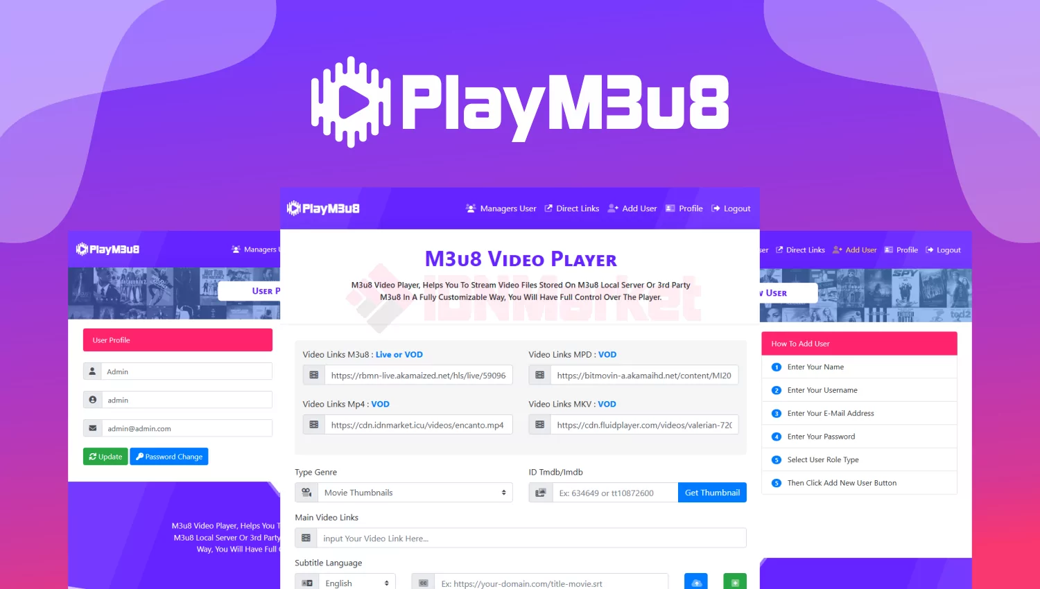 Nox Player - KStream Video Player Several Sources Stream Proxy